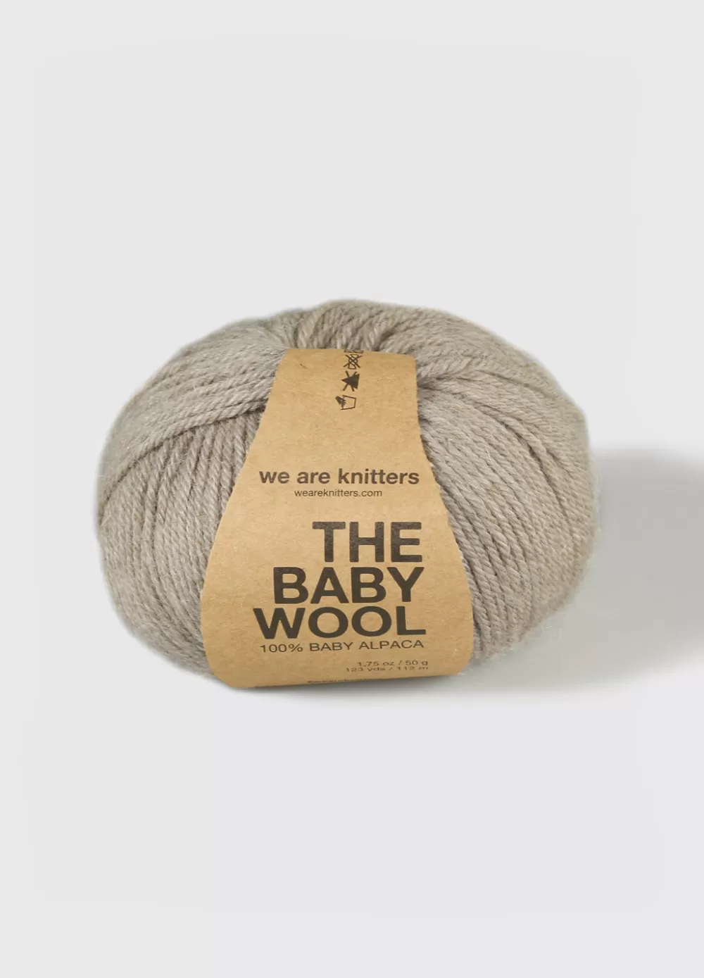 Cheap We Are Knitters Baby Alpaca Beige