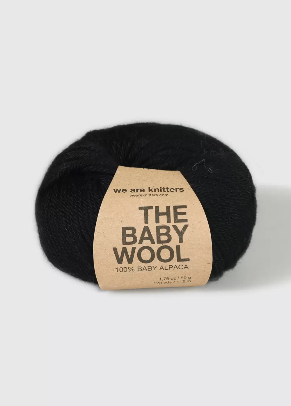 Cheap We Are Knitters Baby Alpaca Black