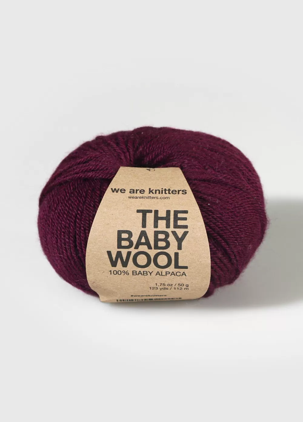 Online We Are Knitters Baby Alpaca Bordeaux