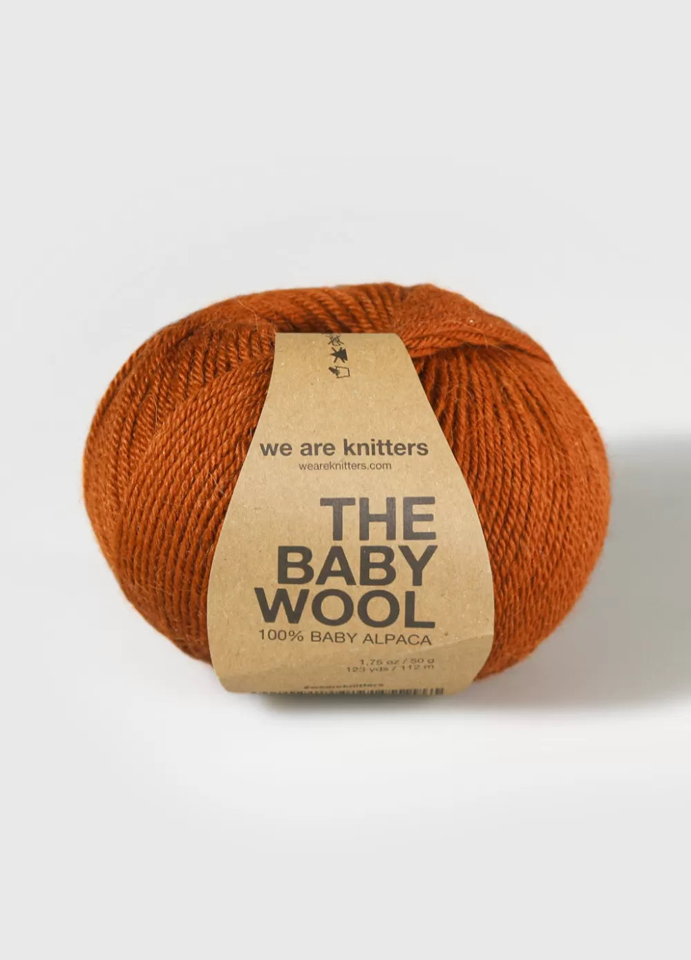 Hot We Are Knitters Baby Alpaca Cinnamon