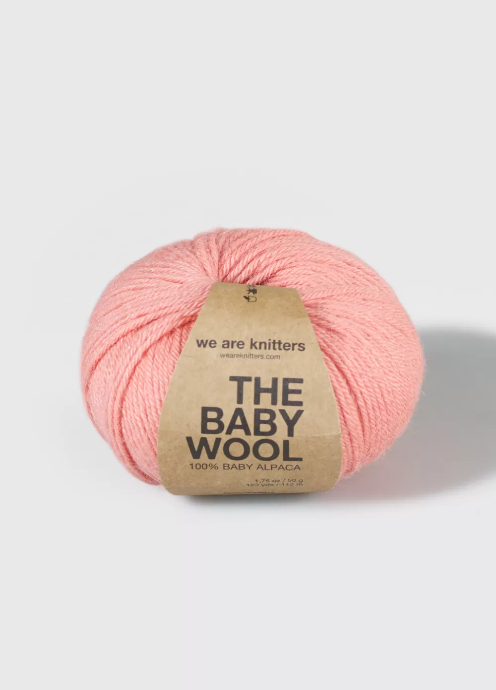 New We Are Knitters Baby Alpaca Dark Salmon