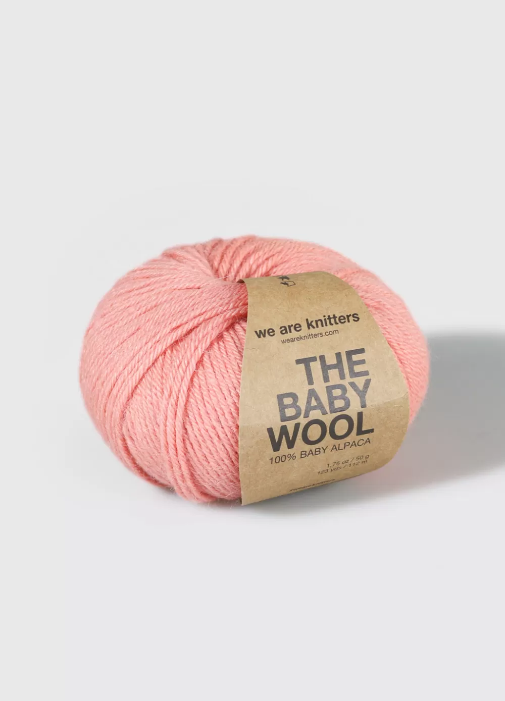 New We Are Knitters Baby Alpaca Dark Salmon