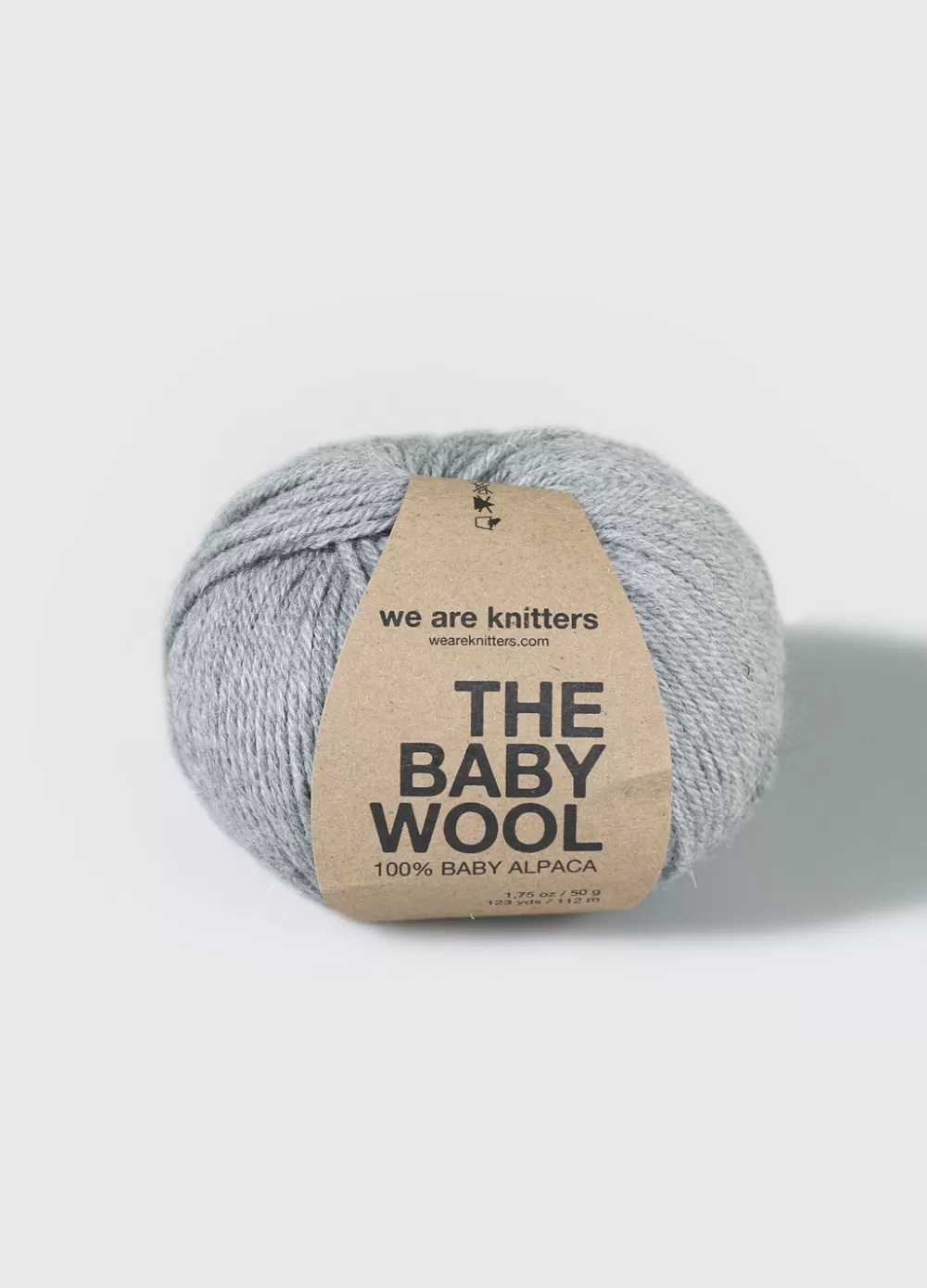 New We Are Knitters Baby Alpaca Grey