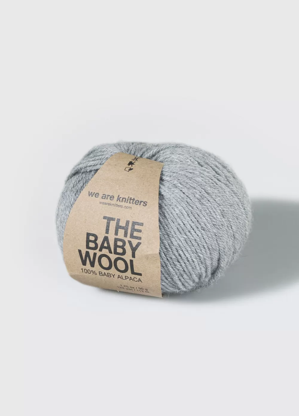 New We Are Knitters Baby Alpaca Grey