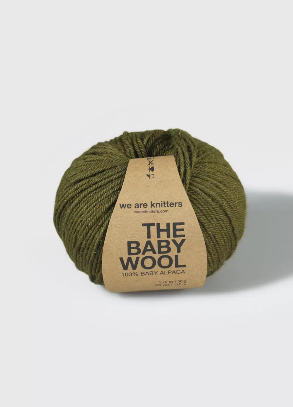 Sale We Are Knitters Baby Alpaca Olive