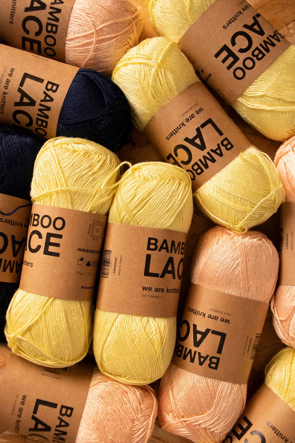 Shop We Are Knitters Bamboo Lace Lemon - Last Units