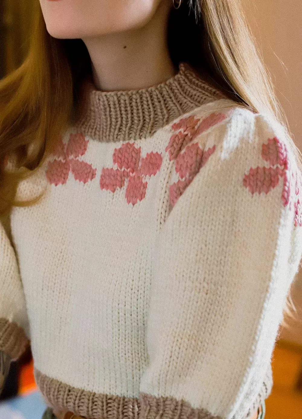 New We Are Knitters Cherry Blossom Sweater x Marzia Kjellberg Kit