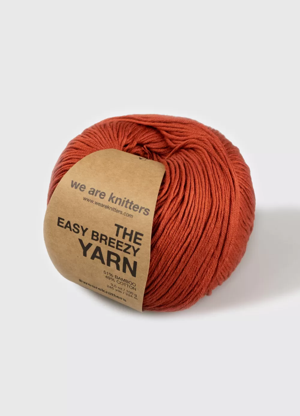 Outlet We Are Knitters Easy Breezy Yarn Terracotta