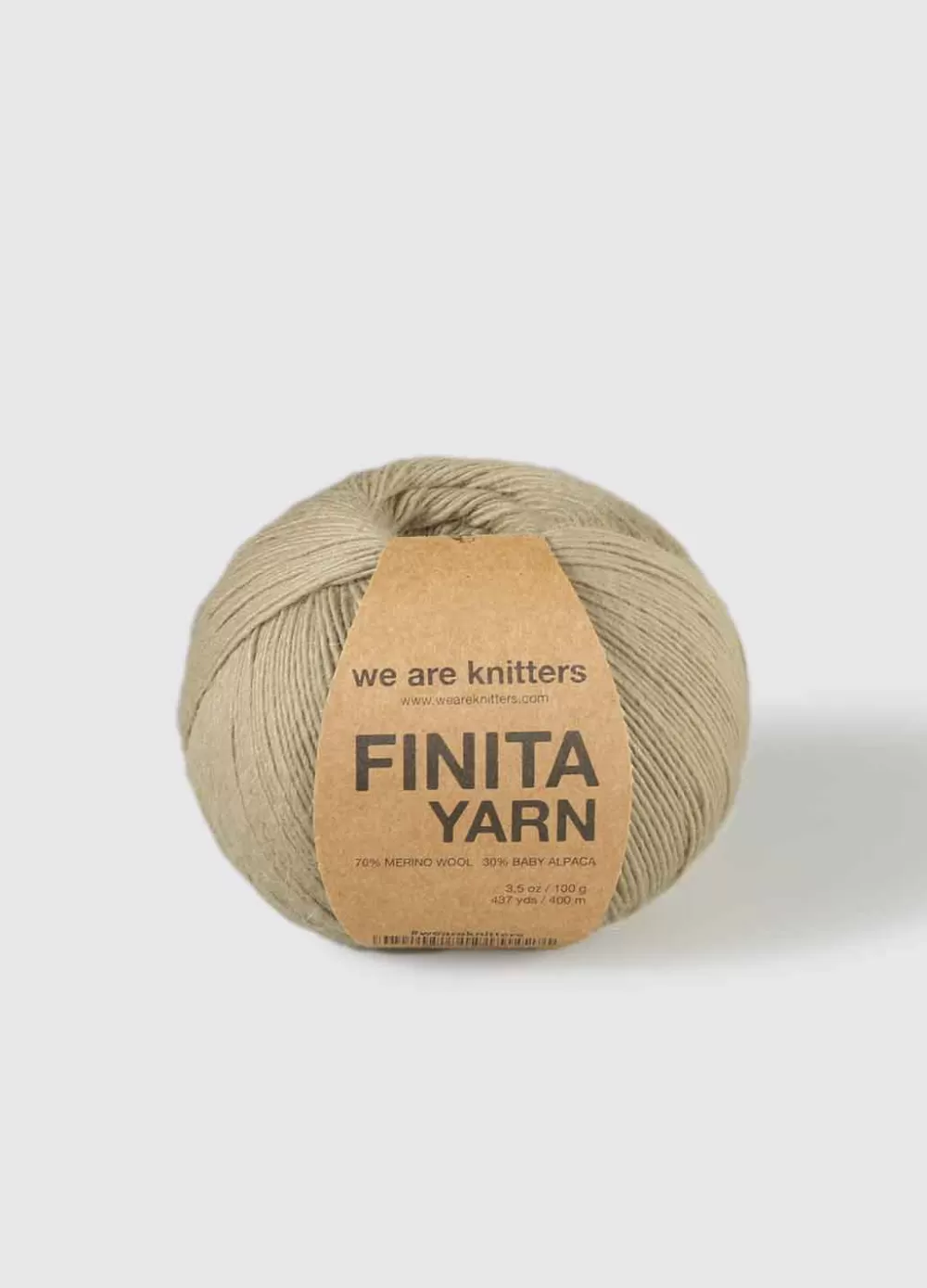 Hot We Are Knitters Finita Yarn Beige