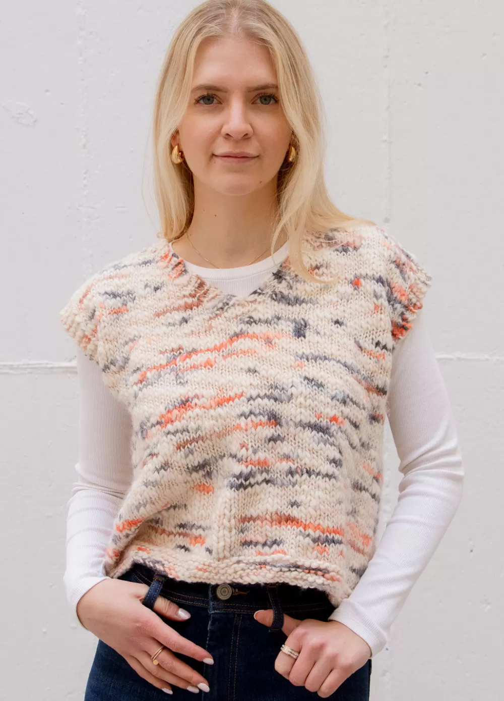 New We Are Knitters Hygge Vest Kit TheWaveWoolColorado