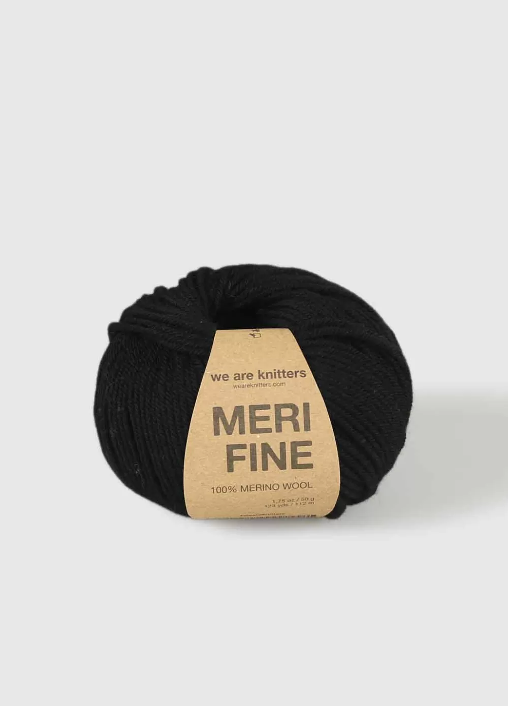 New We Are Knitters Merifine Black