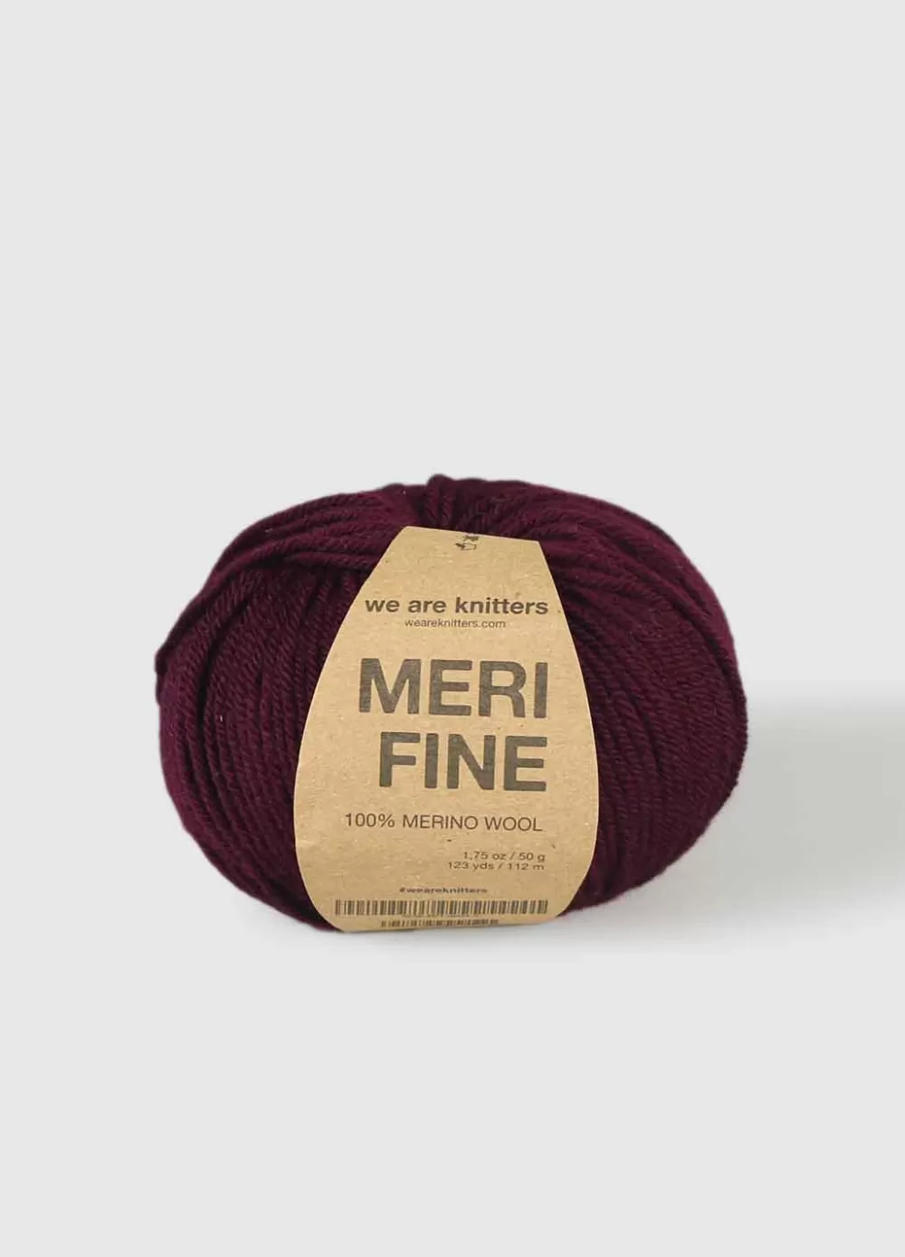 Hot We Are Knitters Merifine Bordeaux