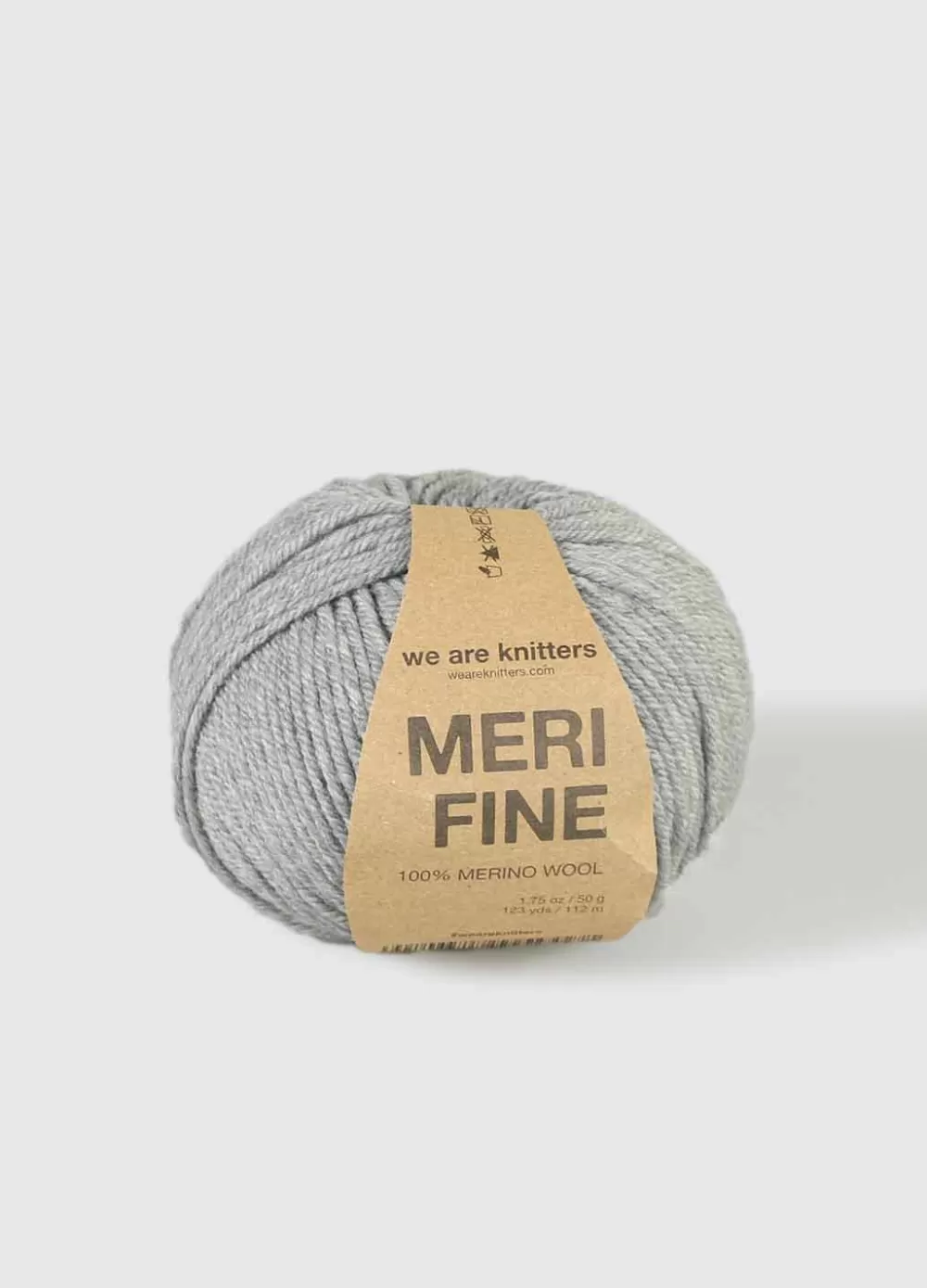 Online We Are Knitters Merifine Grey