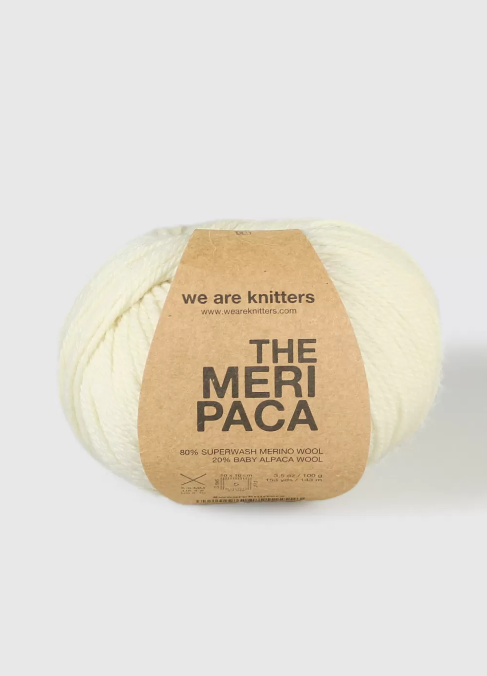 Discount We Are Knitters Meripaca Natural