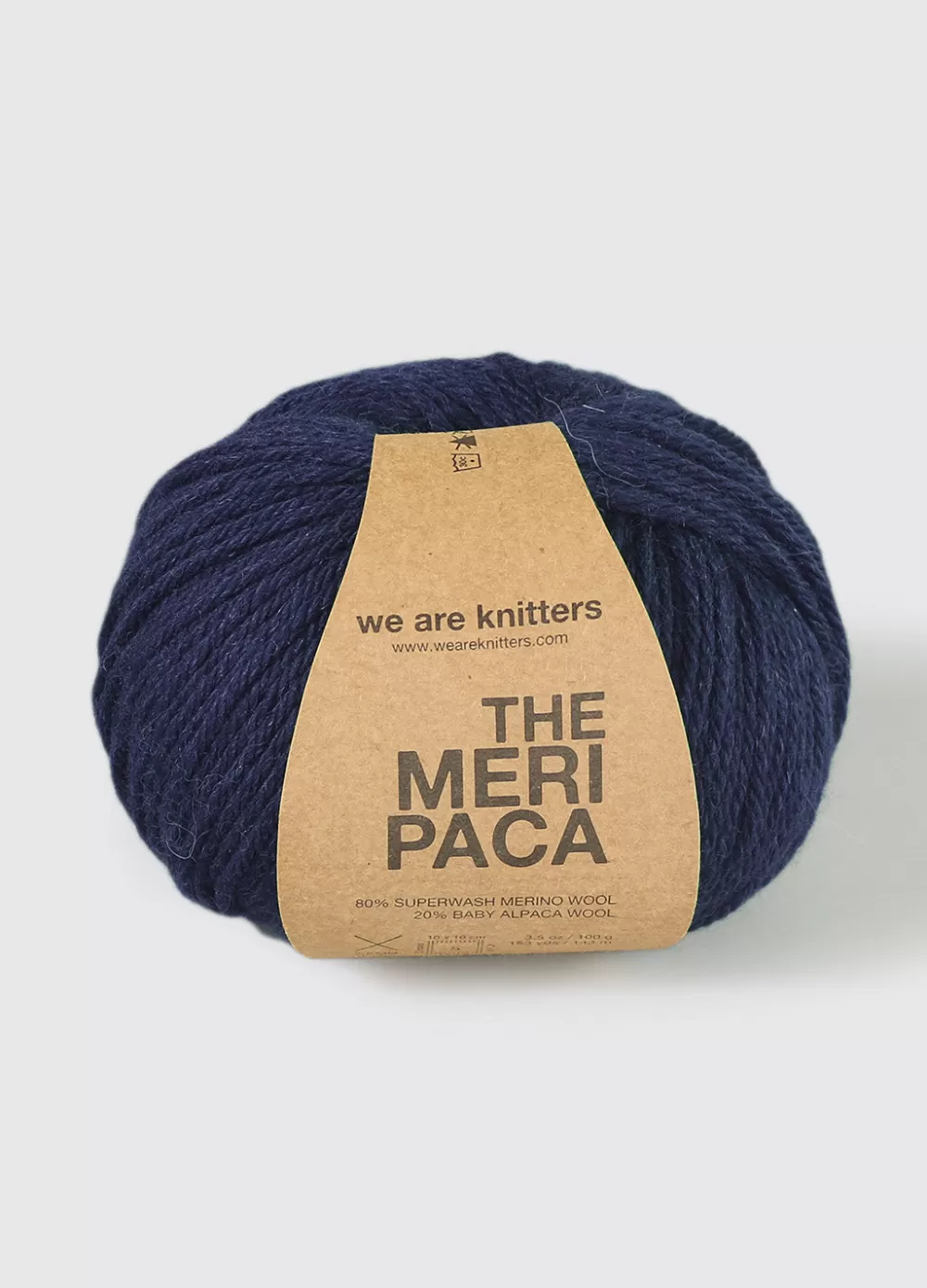 Hot We Are Knitters Meripaca Navy Blue