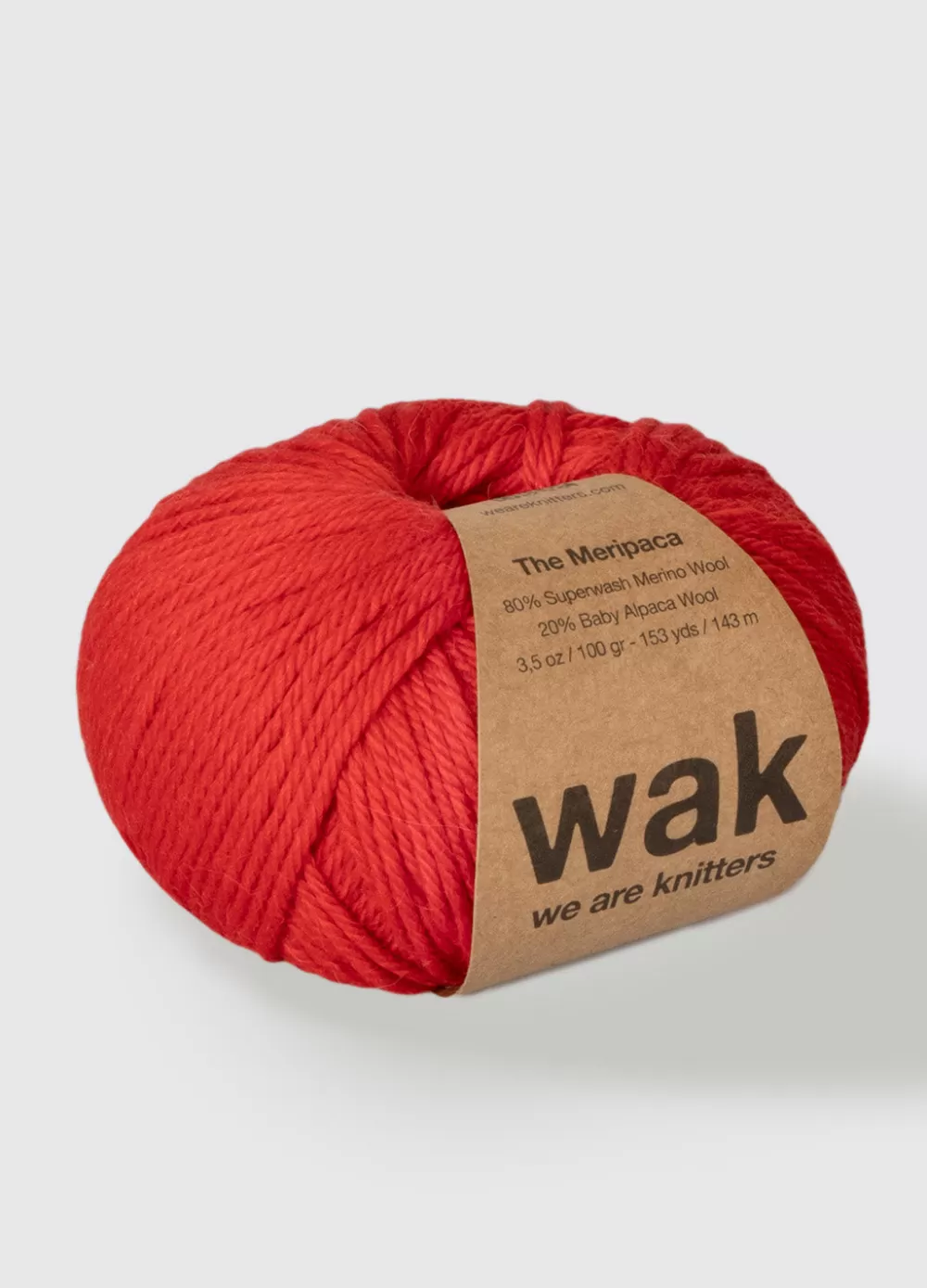 Clearance We Are Knitters Meripaca Poppy Red