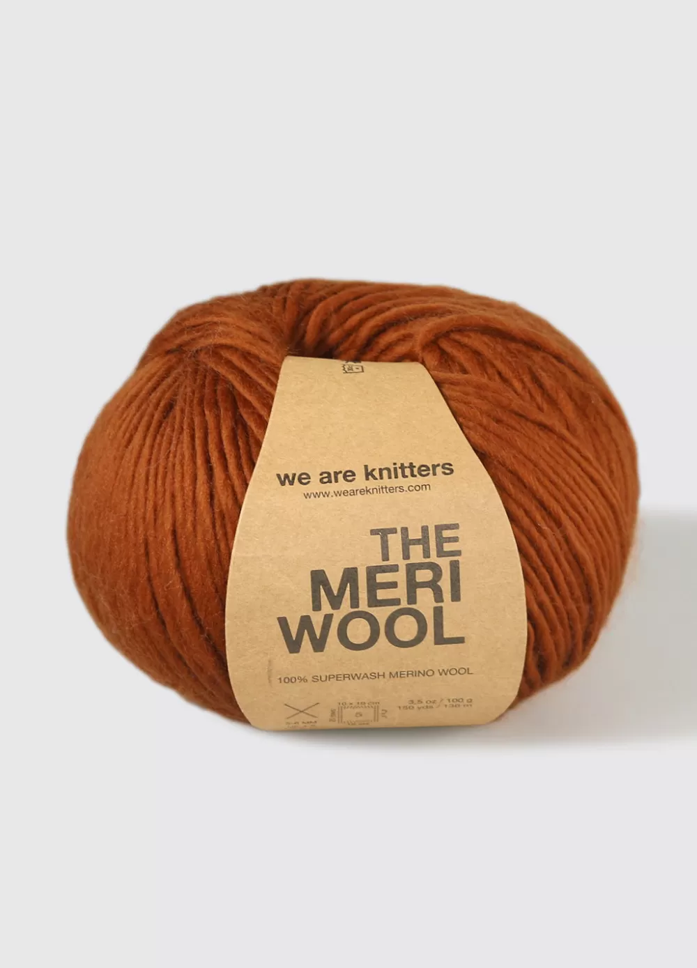 New We Are Knitters Meriwool Cinnamon