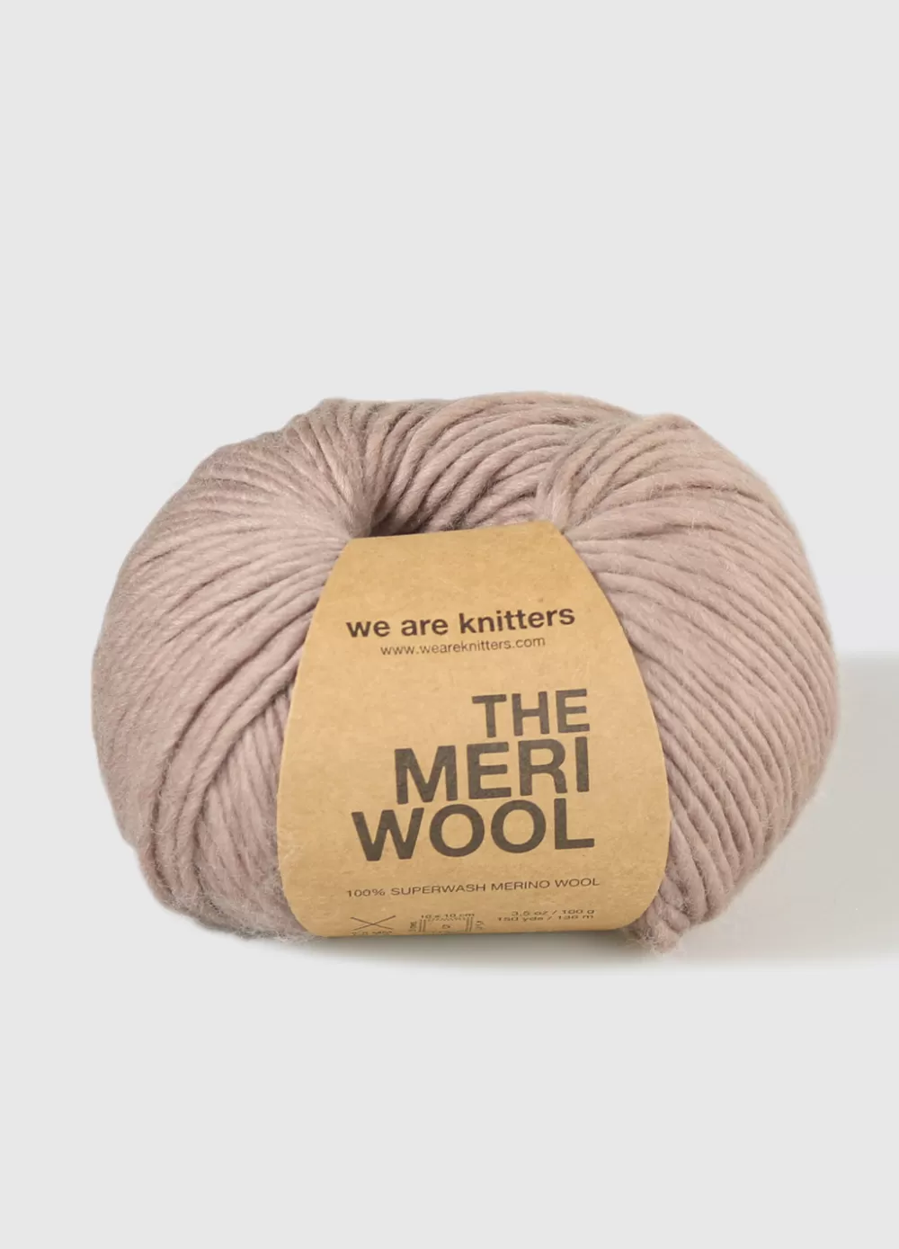 Hot We Are Knitters Meriwool Spotted Mauve