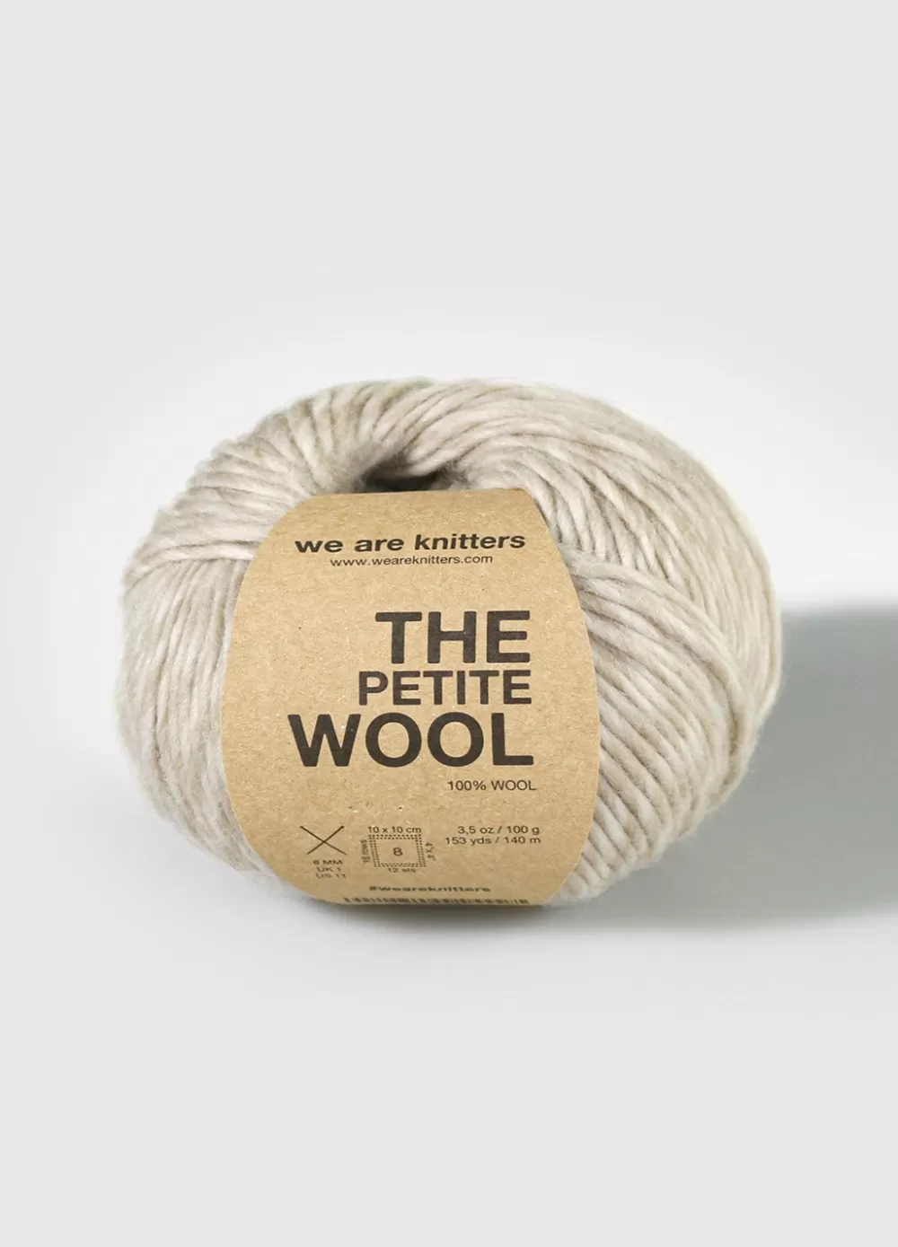 Shop We Are Knitters Petite Wool Spotted Beige