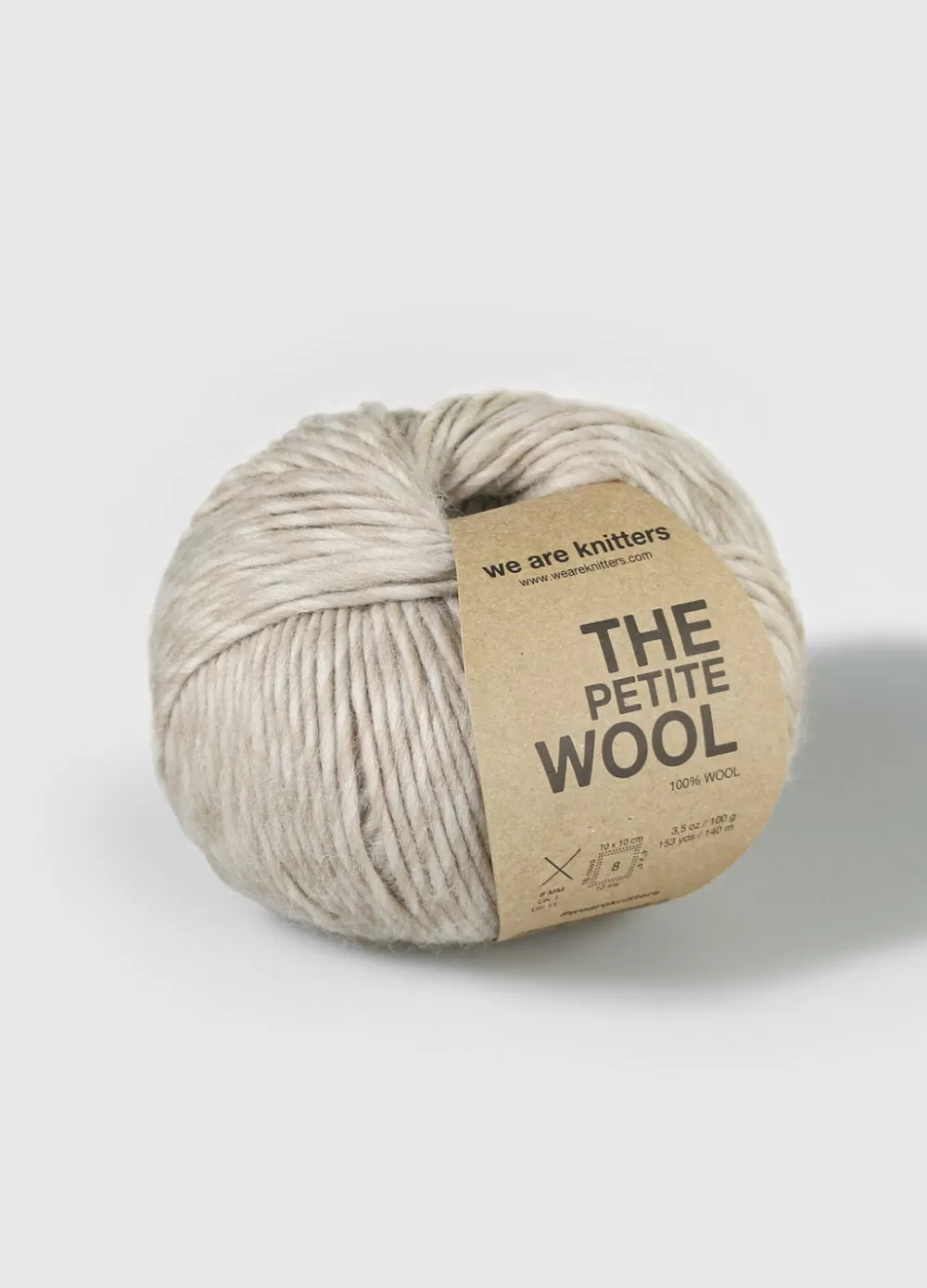 Shop We Are Knitters Petite Wool Spotted Beige