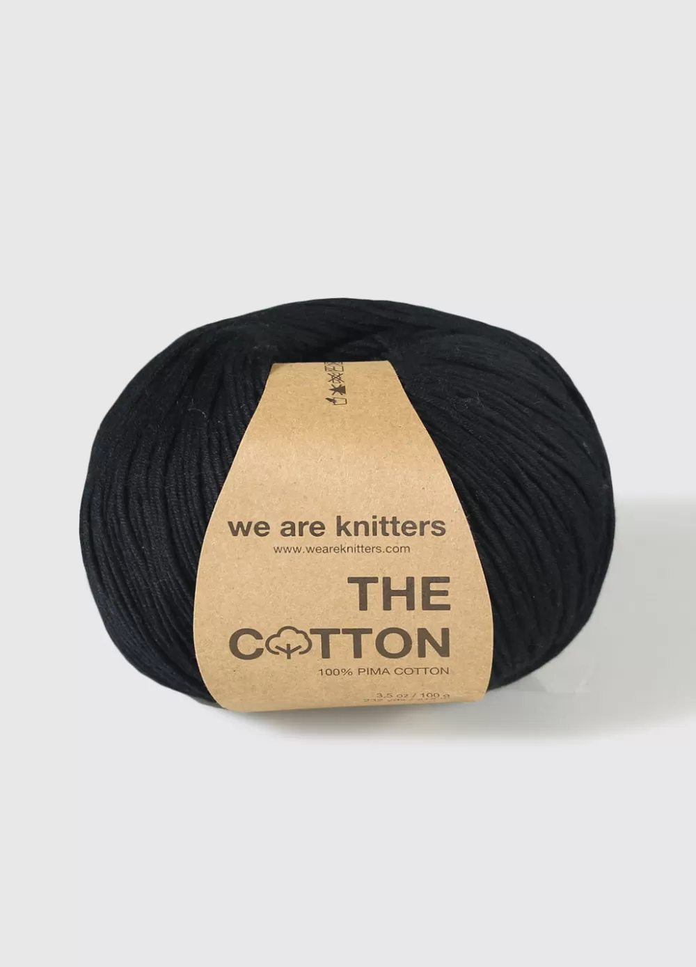 Hot We Are Knitters Pima Cotton Black