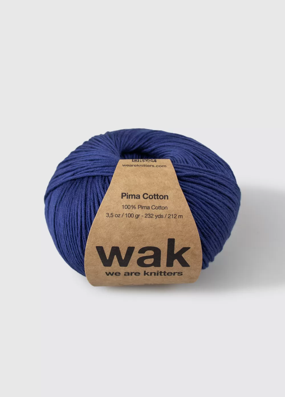 Hot We Are Knitters Pima Cotton Blue Rey