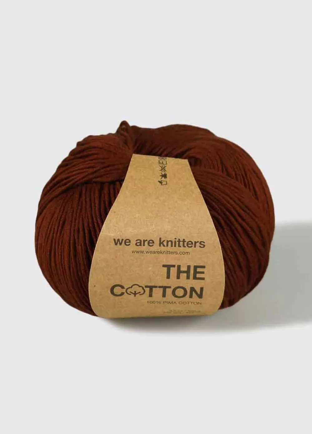 Discount We Are Knitters Pima Cotton Dark Copper