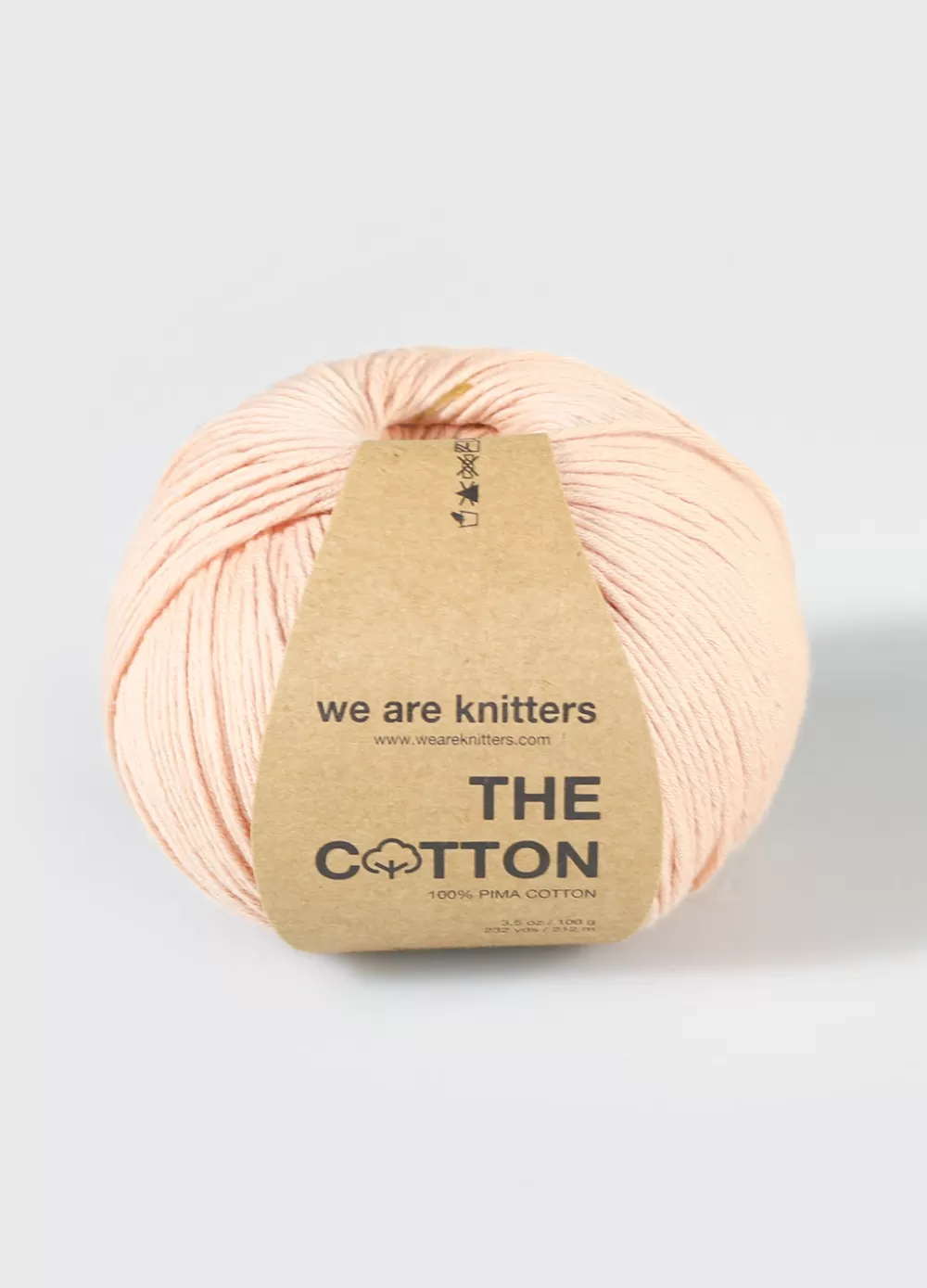 Store We Are Knitters Pima Cotton Light Salmon