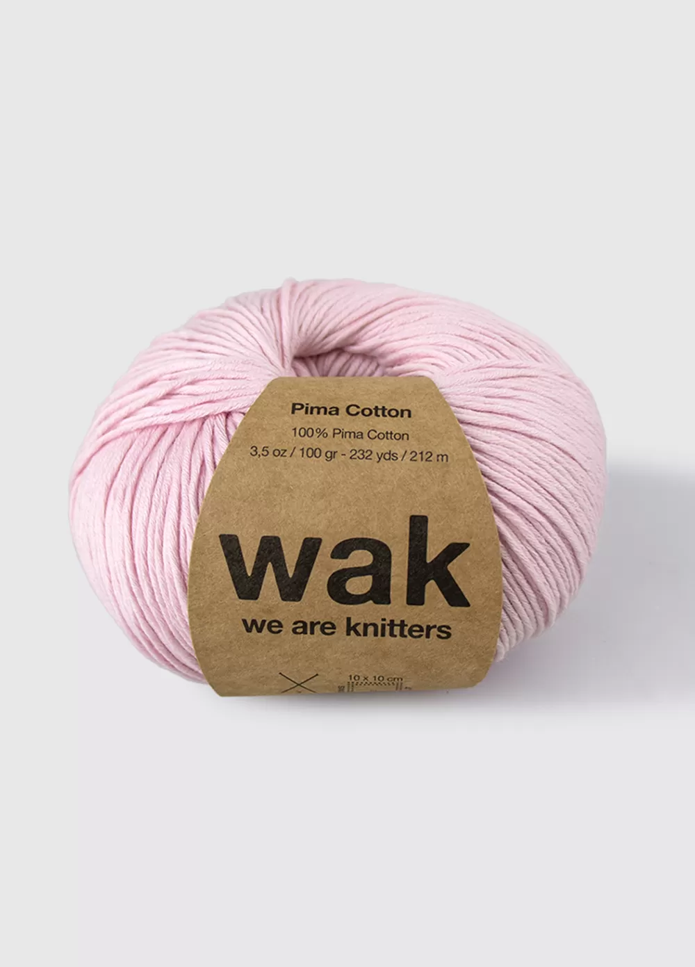 Best We Are Knitters Pima Cotton Millennial Pink