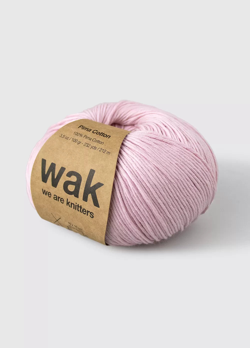 Best We Are Knitters Pima Cotton Millennial Pink