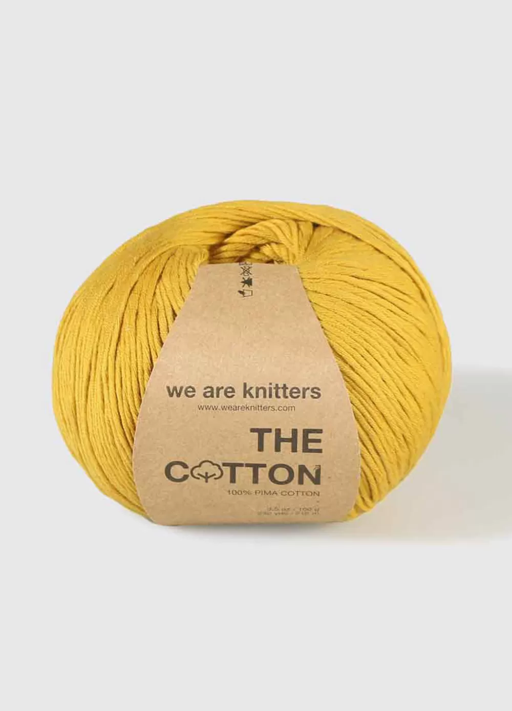 Sale We Are Knitters Pima Cotton Mustard