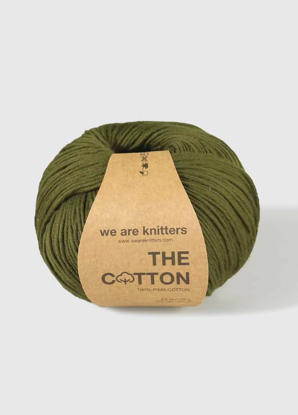 Sale We Are Knitters Pima Cotton Olive