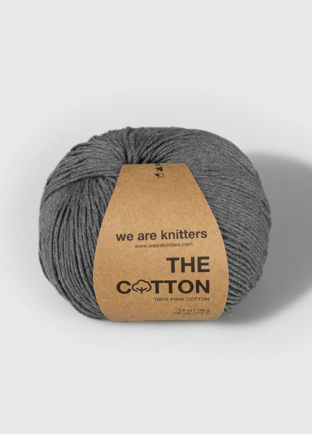 Cheap We Are Knitters Pima Cotton Spotted Dark Grey