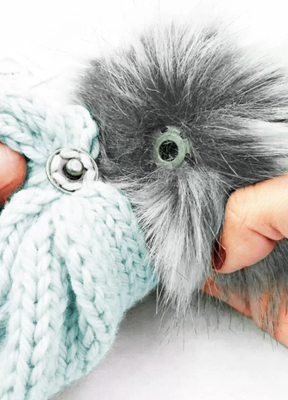 Best Sale We Are Knitters Pompon Grey