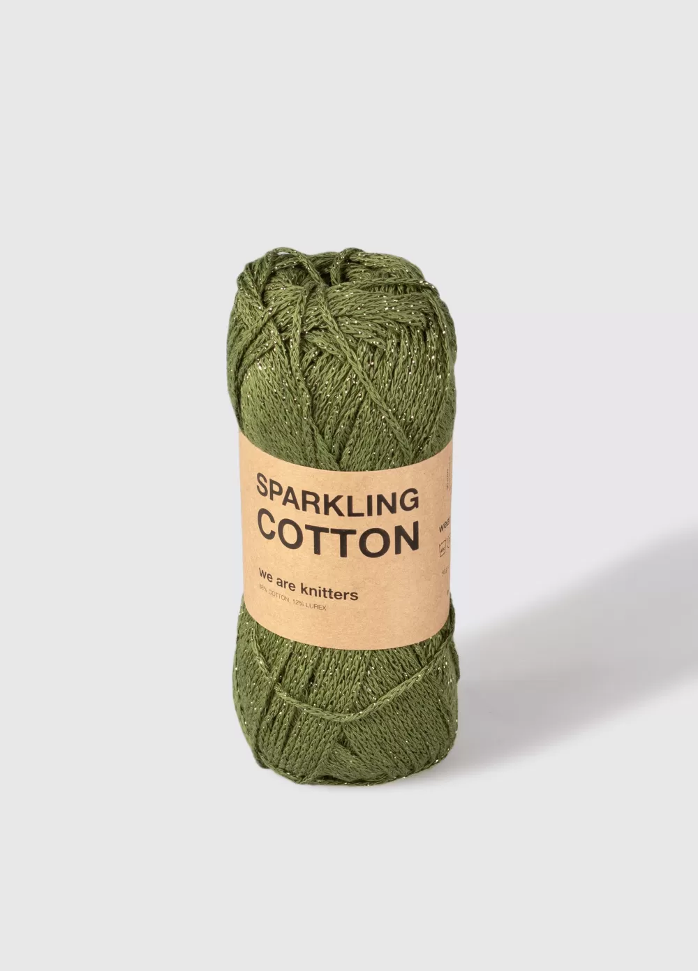 Store We Are Knitters Sparkling Cotton Moss Green - Last Units