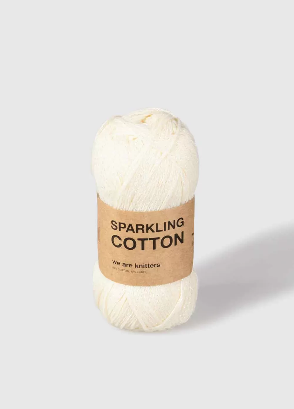 Outlet We Are Knitters Sparkling Cotton Natural - Last Units