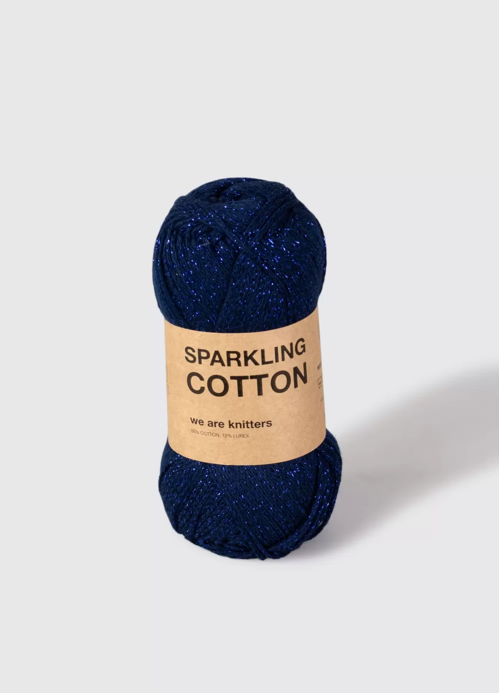 Best We Are Knitters Sparkling Cotton Navy - Last Units