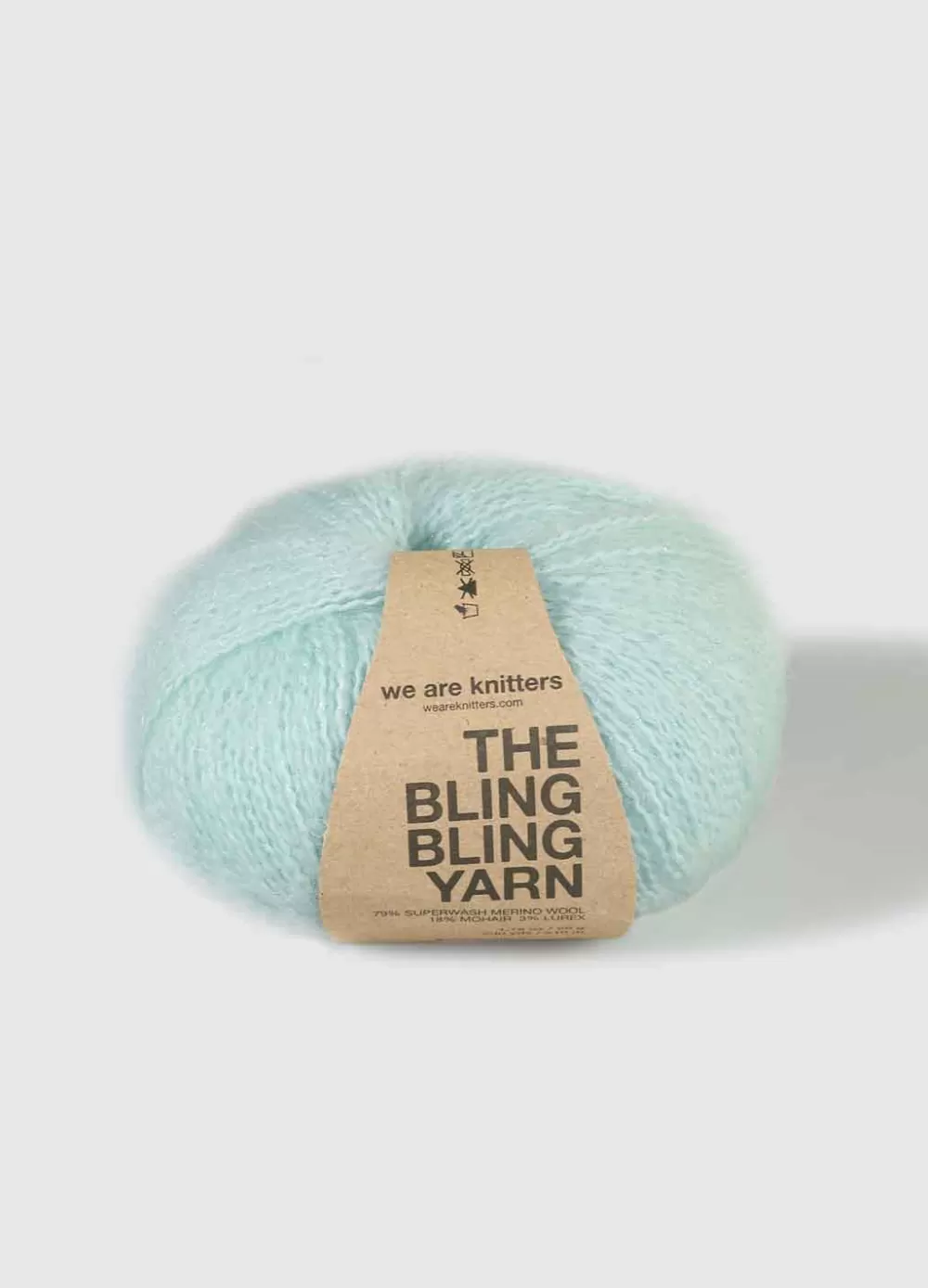 Online We Are Knitters The Bling Bling Yarn Aquamarine