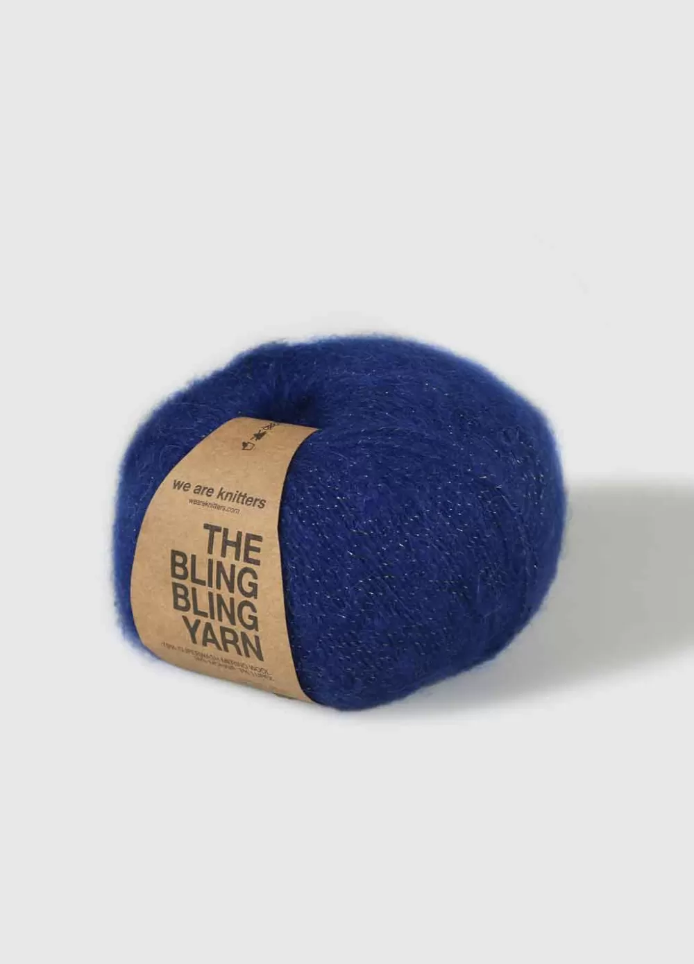 Hot We Are Knitters The Bling Bling Yarn Navy Blue