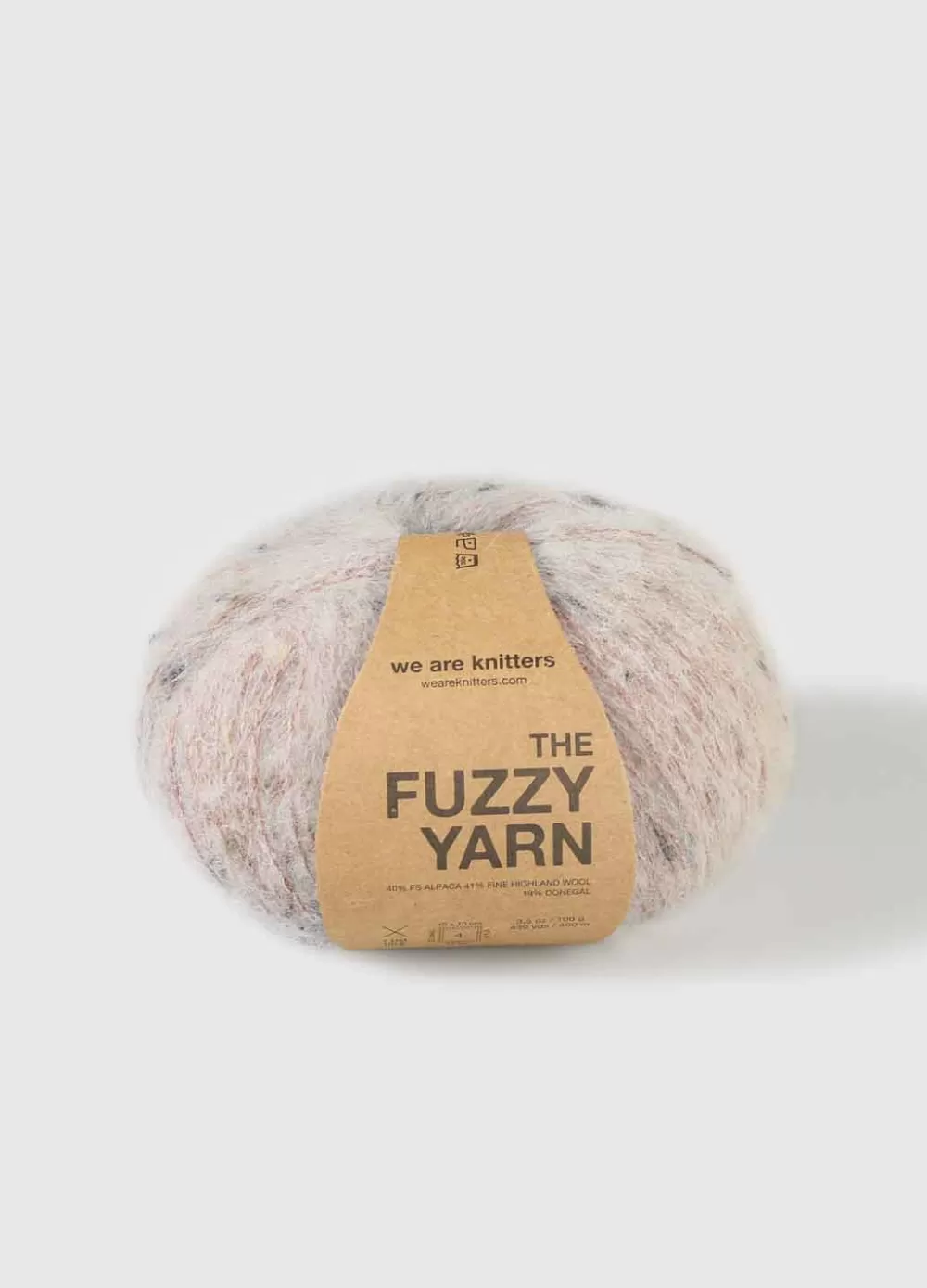 Store We Are Knitters The Fuzzy Yarn Marbled Pink