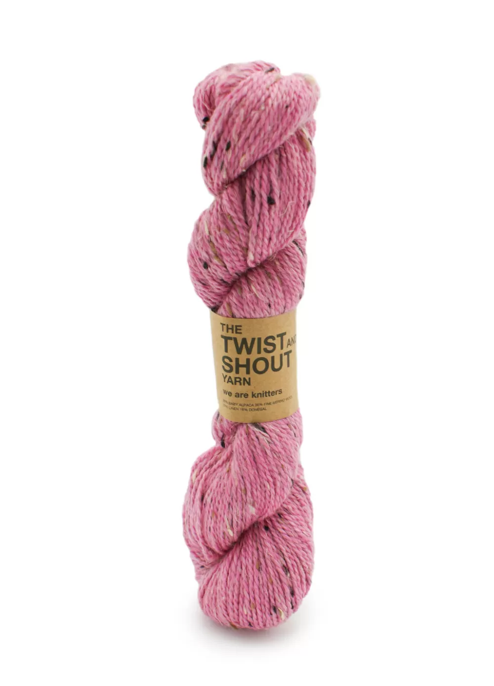 Clearance We Are Knitters The Twist & Shout Bubblegum Tweed |