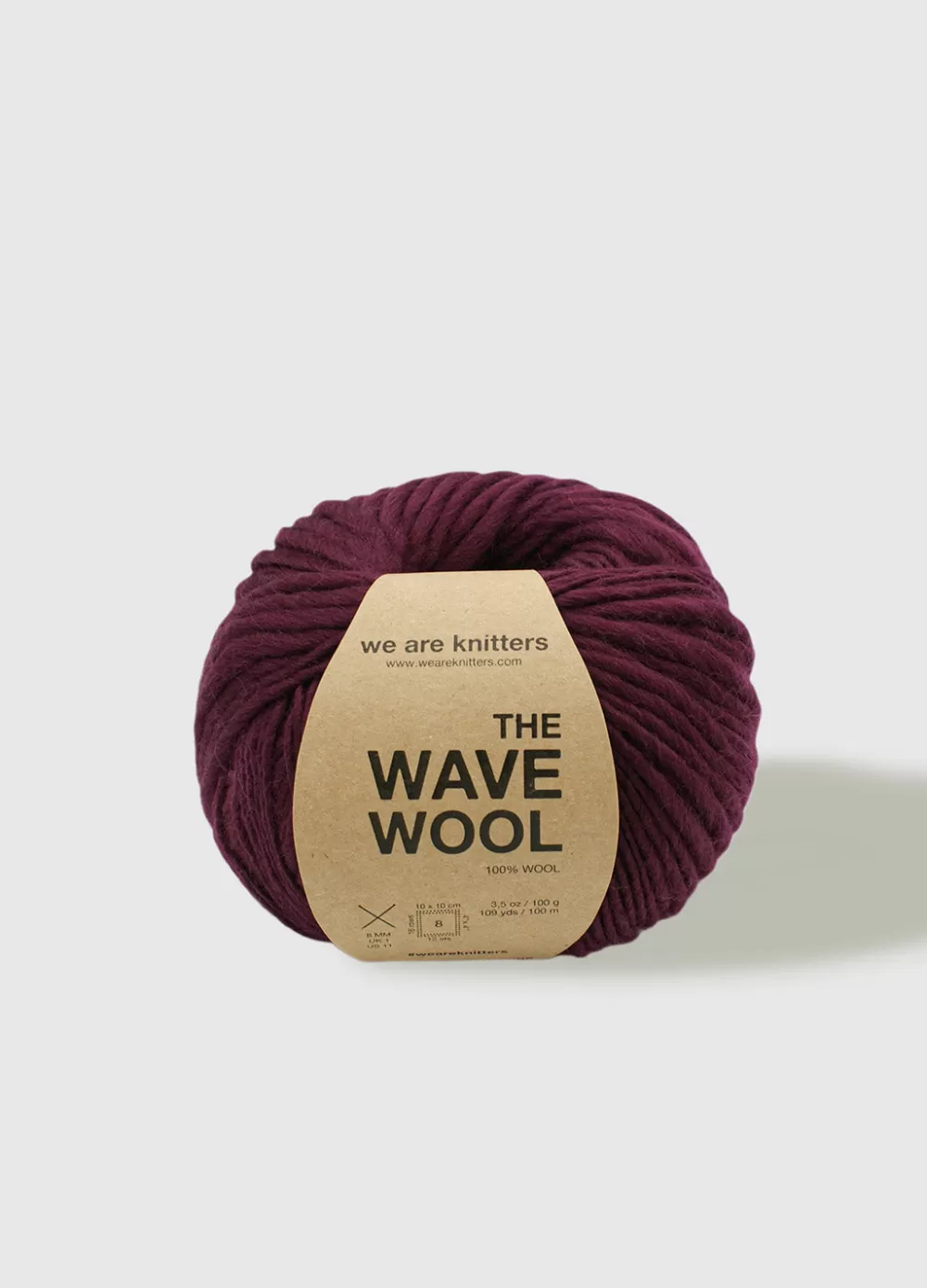 Best Sale We Are Knitters The Wave Wool Bordeaux