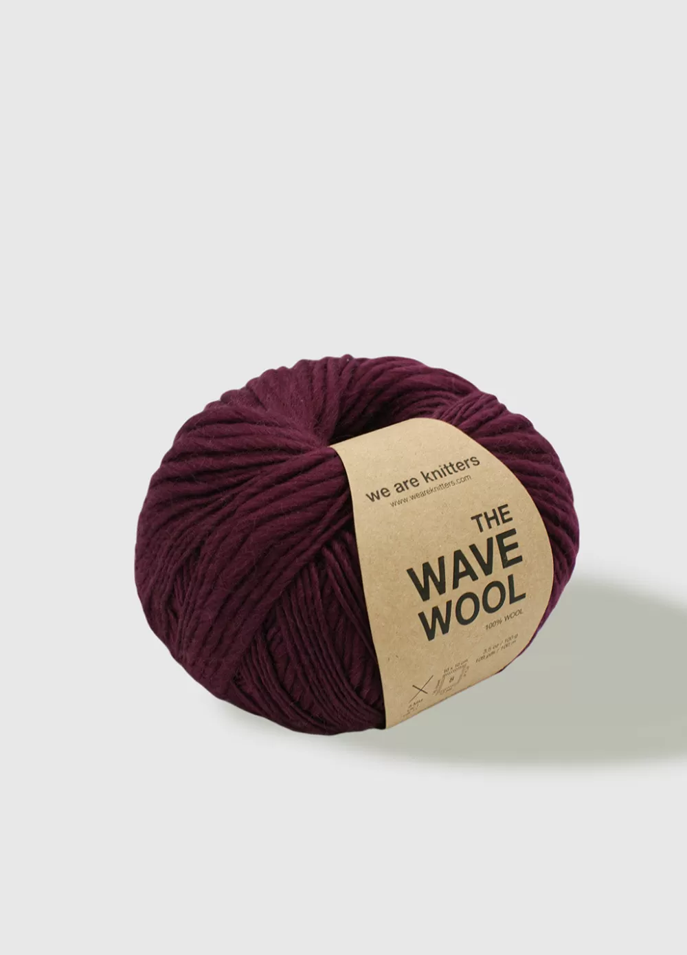 Best Sale We Are Knitters The Wave Wool Bordeaux