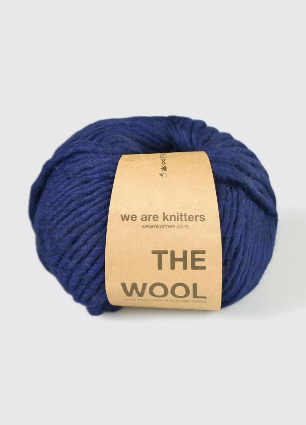 Best We Are Knitters The Wool Navy Blue