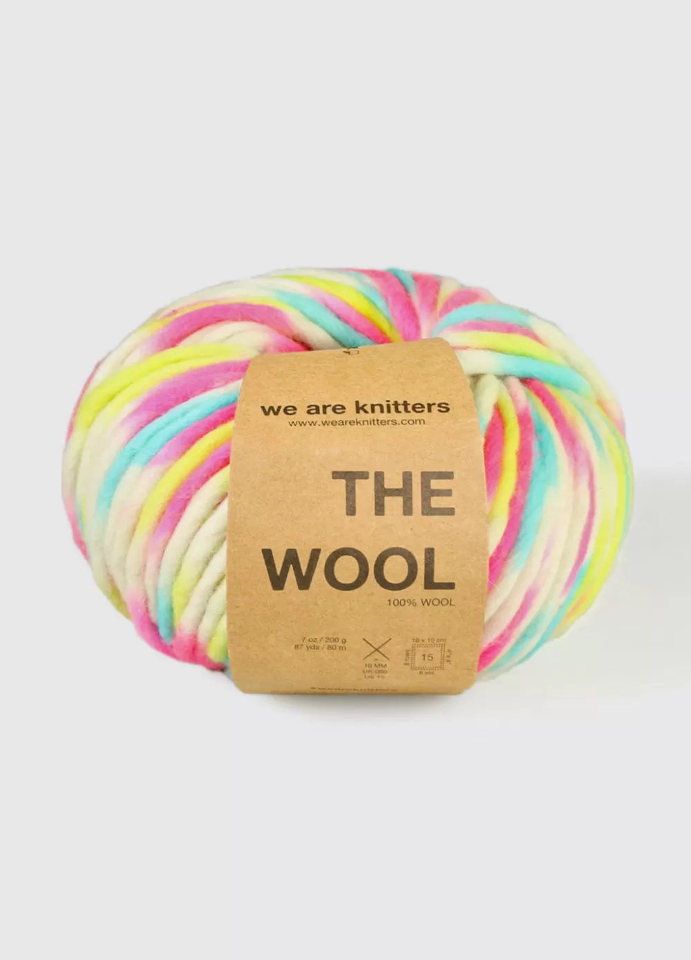 Hot We Are Knitters The Wool Neon Marshmallow