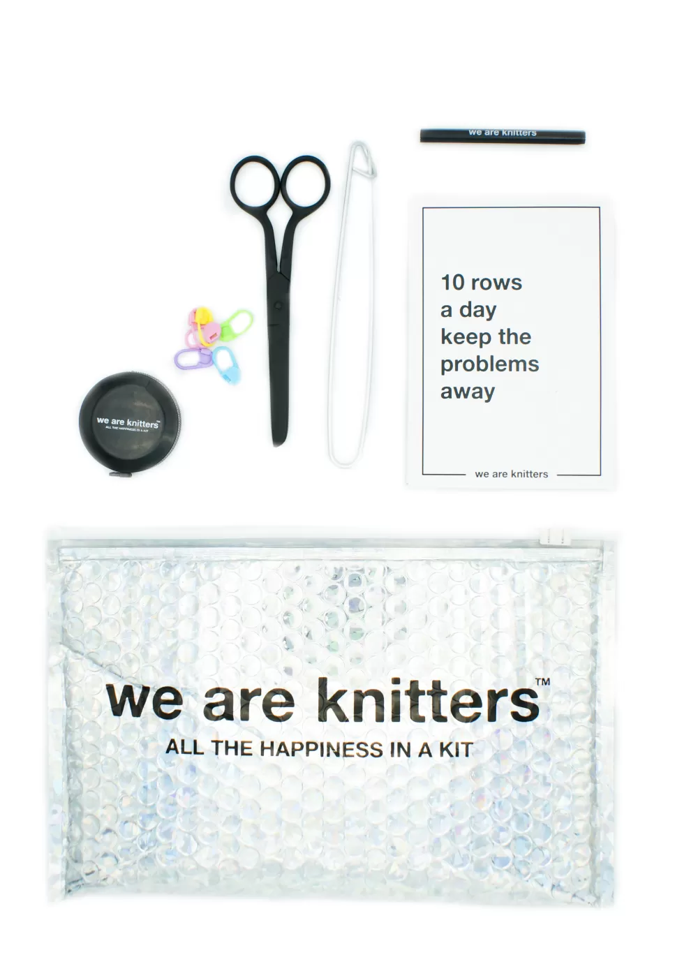 New We Are Knitters Tools Case