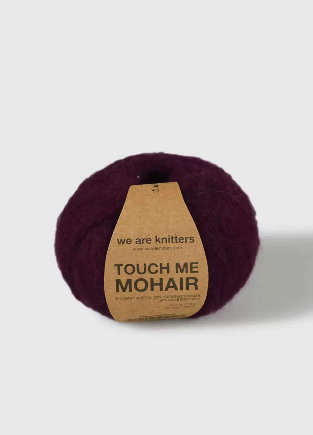 Online We Are Knitters Touch me Mohair Bordeaux