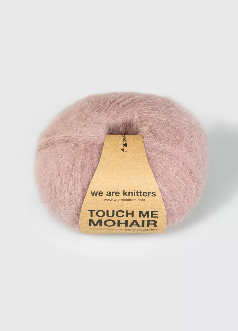 Sale We Are Knitters Touch Me Mohair Dusty Mauve