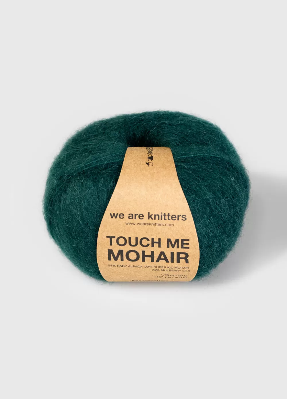 Cheap We Are Knitters Touch Me Mohair Forest Green