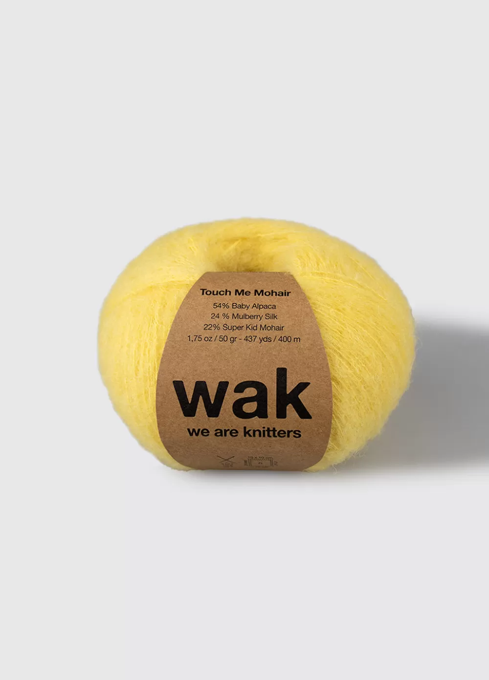 Fashion We Are Knitters Touch me Mohair Gen Z Yellow